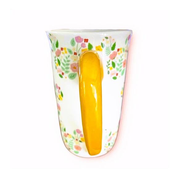 Disney Mickey Floral 16.5oz Tall Ceramic Mug-NEW - Picture 4 of 4